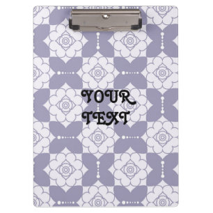 Elegantes Vintage-Muster Klemmbrett
