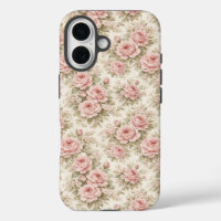 Elegantes Vintage-Rosen nahtloses Blumenmuster
