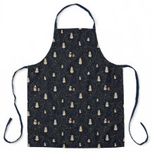 Elegantes Vintage-Weihnachtsnavy-Schneemann