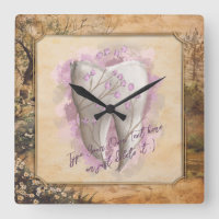 Elegantes Vintages altmodisches Dentalgeschenk