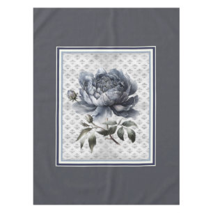 Elegantes Vintages Blue Chinoiserie Ticino Tischdecke