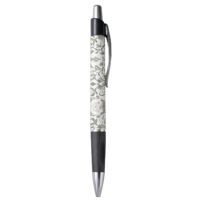 Elegantes Vintages Blumenmuster Kugelschreiber (Unterseite (Vertikal))