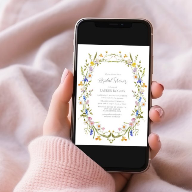 Elegantes Vintages Brautparty Garten Einladung (Von Creator hochgeladen)