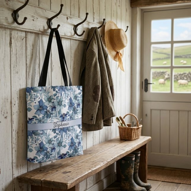 Elegantes Vintages Chintz-Muster Monogramm (Von Creator hochgeladen)