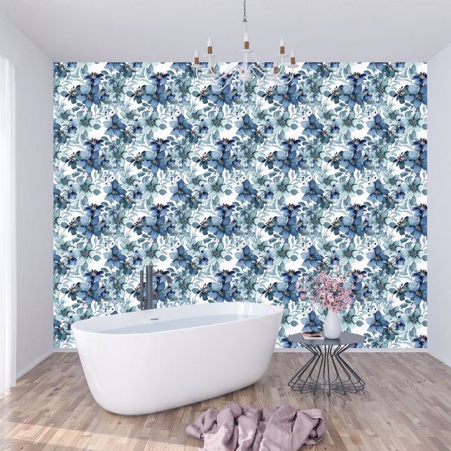 Elegantes Vintages Chintz-Muster Monogramm Tapete (Von Creator hochgeladen)