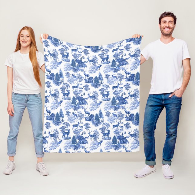 Elegantes Vintages Classic Fleecedecke (Beispiel)