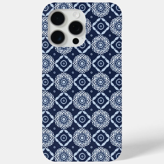 Elegantes, Vintages Dekorationsmuster Case-Mate iPhone Hülle (Rückseite)