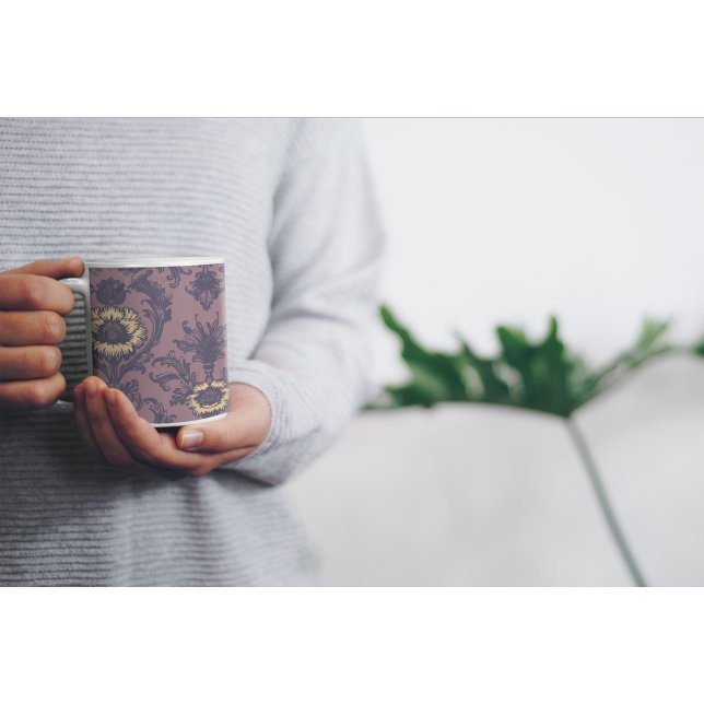 Elegantes Vintages Muster Kaffeetasse (Von Creator hochgeladen)