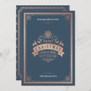 Elegantes Vintages Party Einladung