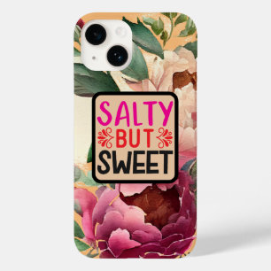 Elegantes Vintages Peony Floral "Salty but Sweet" Case-Mate iPhone 14 Hülle
