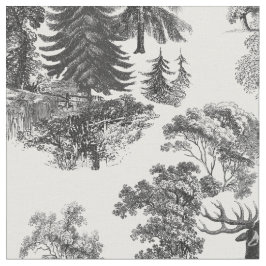 Elegantes Vintages Schwarz-weißes Wanderland Stoff