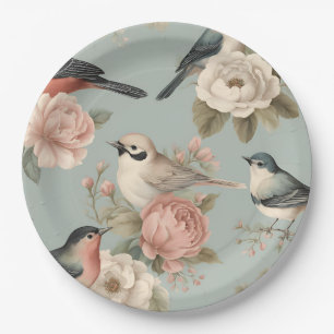 Elegantes Vintages Shabby Chic Tagecore Pappteller