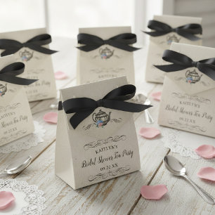Elegantes Vintages Tea Party BRAUTPARTY Geschenkschachtel