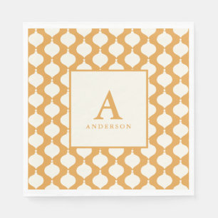 Elegantes Vintages Weihnachtsfest-Party Serviette