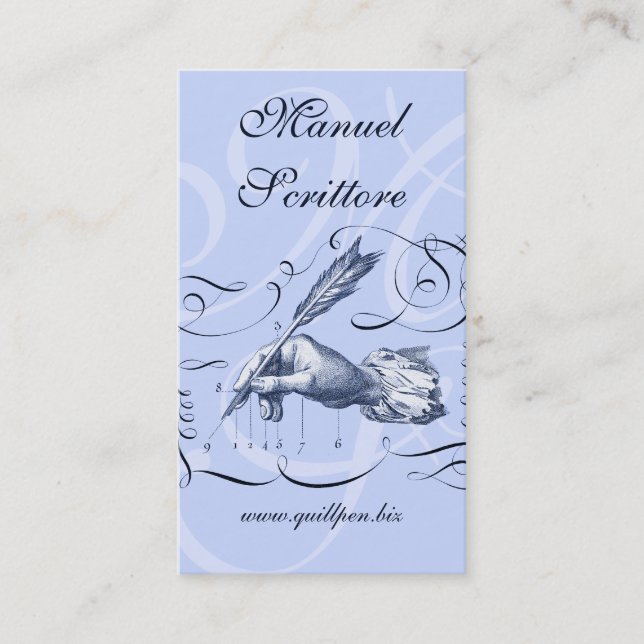 Elegantes Visitenkarte (Vorderseite)