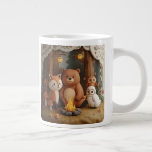 Elegantes, von KI generiertes Tassendesign – einzi Jumbo-Tasse