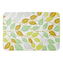 Elegantes, von Natur Inspiriert Leaf-Design Badematte