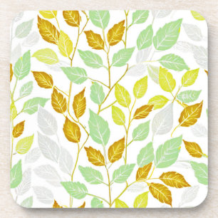 Elegantes, von Natur Inspiriert Leaf-Design Getränkeuntersetzer