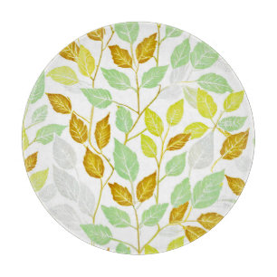 Elegantes, von Natur Inspiriert Leaf-Design Schneidebrett