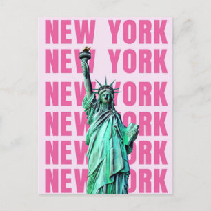 Elegantes Washington DC Aquarell im Vintage-Stil Postkarte