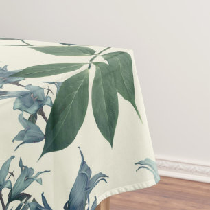 Elegantes Wasserfarben-Blumen-Dekorationsmuster   Tischdecke