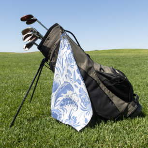 Elegantes Wasserfarben-Blumen-Dekoratives auffalle Golfhandtuch