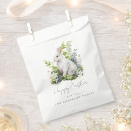 Elegantes Watercolor Floral Osterfest Party Geschenktütchen