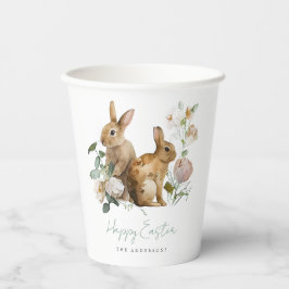 Elegantes Watercolor Florentiner Ostern Pappbecher
