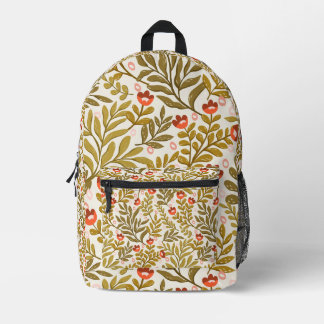 Elegantes Watercolor-Muster Bedruckter Rucksack