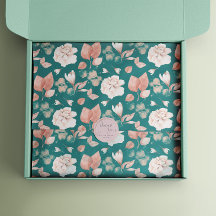 Elegantes Watercolor Rosa Blumenmuster