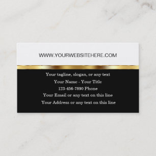Elegantes Website-Geschäftsthema Visitenkarte
