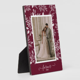 Elegantes Wedding Foto Frameless Picture Easel Fotoplatte