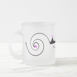 Elegantes Wedding Glas Mattglastasse