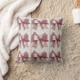 Elegantes, weich rosa Kissen mit Kissen - schick &
