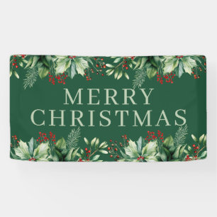 Elegantes Weihnachten Banner