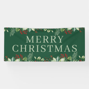 Elegantes Weihnachten Banner