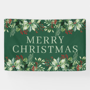 Elegantes Weihnachten Banner