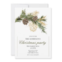 Elegantes Weihnachts-Party