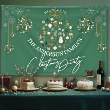 Elegantes Weihnachts-Party Festlicher Feiertag Min