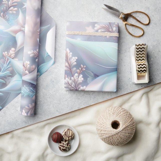 Elegantes Weihnachts-Party Modernes Geschenkpapier (Kunsthandwerk)