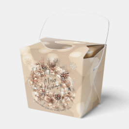 Elegantes Weihnachts-Party Modernes Geschenkschachtel