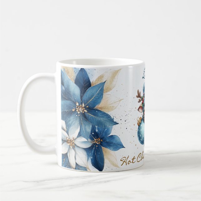 Elegantes Weihnachts-Party Modernes Kaffeetasse (Links)