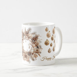 Elegantes Weihnachts-Party Modernes Kaffeetasse