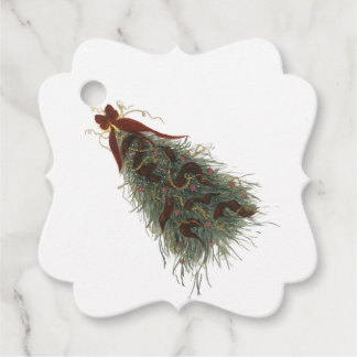 Elegantes Weihnachtsbaum-Geschenk-Anhänger Geschenkanhänger