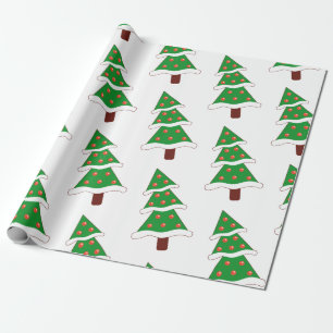 Elegantes Weihnachtsbaum-Verpackungspapier! Geschenkpapier
