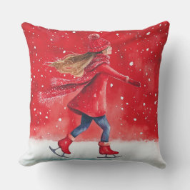 Elegantes Weihnachtsbaumkissen Kissen