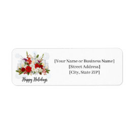 Elegantes Weihnachtsbouquet Blumenarrangement