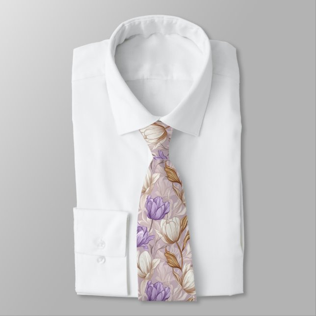 Elegantes Weihnachtsgeschenk für Ehemann Tulpe Krawatte (Gebunden)