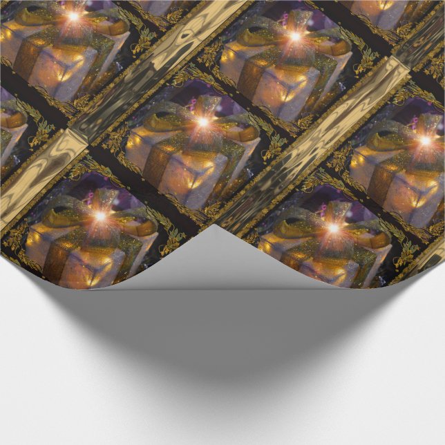Elegantes Weihnachtsgeschenk IIV 30 ft Geschenkpapier (Ecke)