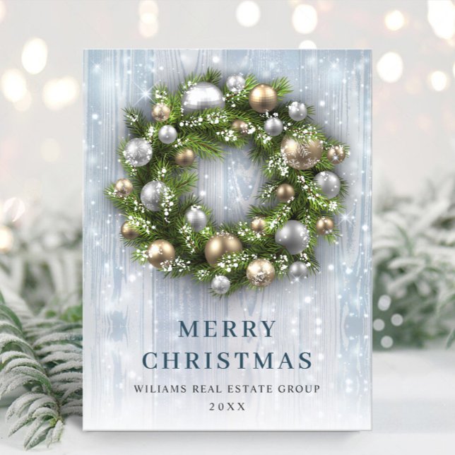 Elegantes Weihnachtsgeschenk Postkarte (Von Creator hochgeladen)